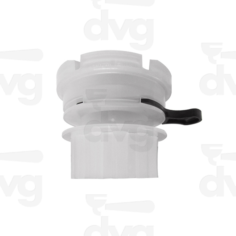 ADATTATORE LATTA PER CAFFE' IN GRANI IN PLASTICA TRASPARENTE D.55MM CON SERRANDA FAEMA